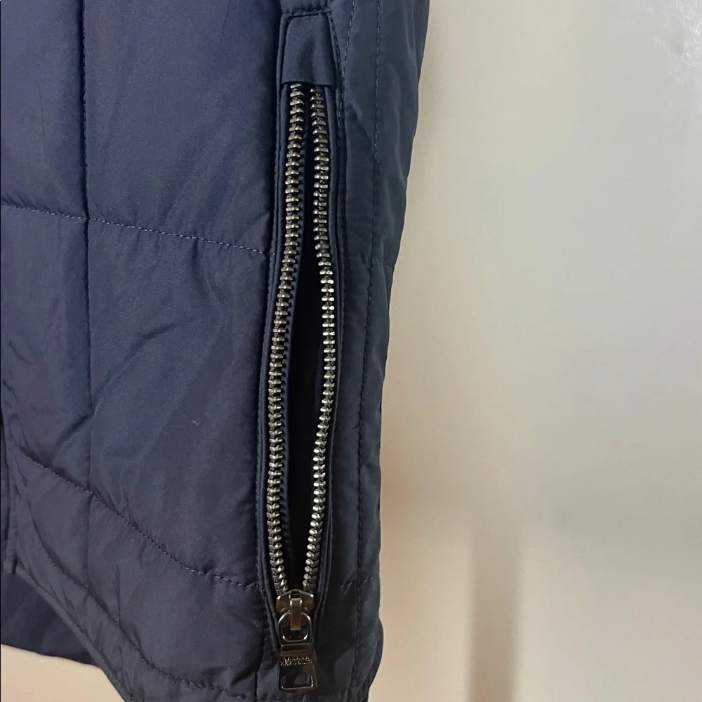 Banana Republic Modular System Dark Blue Quilted Vest